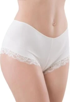 Panty Microfaser Spitze XENIA Von Cotton Club Rubino -MAISON LEJABY Verkaufsgeschäft microfaser spitze panty 8gi xenia weiss cotton club dessous 2