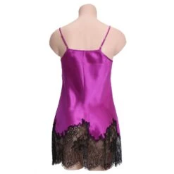 100% Seide Mini Combinette CHANTAGE Kurz Mit Spitze Von Marjolaine 11 100% Seide Mini Combinette CHANTAGE Kurz Mit Spitze Von Marjolaine -MAISON LEJABY Verkaufsgeschäft mini combinette chantage 301 orchidee marjolaine ruecken 1 1