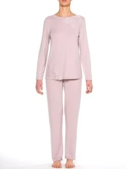 Winter Pyjama ELIZABETH Alt-rosa Aus Modal Von Imec -MAISON LEJABY Verkaufsgeschäft modal winter pyjama elizabeth 71638 rosa imec 3