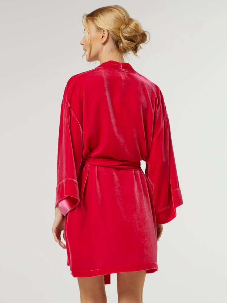 Seide-Viscose Samt Kimono DANY Von Vivis 10 Seide-Viscose Samt Kimono DANY Von Vivis – Bild 8