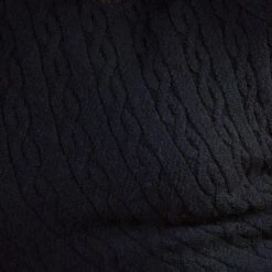 Strickpullover TORTOSA Aus Wollstrick Von Cotton Club -MAISON LEJABY Verkaufsgeschäft muster wolle strick schwarz cotton club 1 1