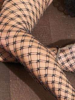 Netzstrumpfhose BUTTERCUP Von Trasparenze -MAISON LEJABY Verkaufsgeschäft netzstrumpf buttercup autoreggente schwarz trasparenze 3