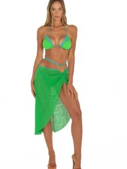 Pareo UNITA Grün Von Pin-Up Stars -MAISON LEJABY Verkaufsgeschäft pareo gruen pb154a c005 pin up stars