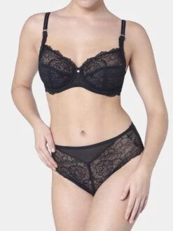 Spitze Bügel-BH PEONY FLORALE W By Triumph -MAISON LEJABY Verkaufsgeschäft peony florale bh schwarz 10181768 triumph 6