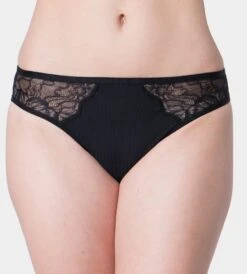 Tai Slip Mit Spitze PEONY FLORALE By Triumph -MAISON LEJABY Verkaufsgeschäft peony florale slip 10182495 schwarz triumph