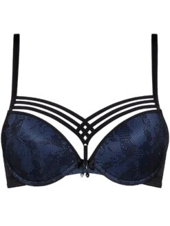 Push-Up BH DAME DE PARIS STYLE Bijou Blue Von Marlies Dekkers -MAISON LEJABY Verkaufsgeschäft push up bh bijou blau 19531 dame de paris marlies dekkers 1