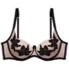 Seide Schalen-BH PARK AVENUE Von Dita Von Teese -MAISON LEJABY Verkaufsgeschäft push up bh park avenue vintage pink dita von teese