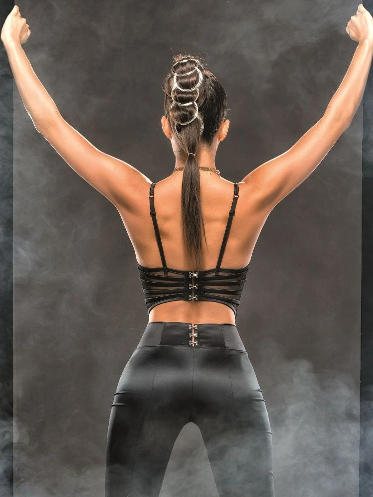 Satin Bustier FENICE Von RCrescentini Black Mirror 6 Satin Bustier FENICE Von RCrescentini Black Mirror – Bild 4