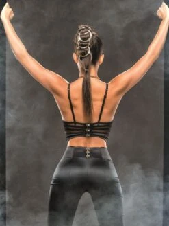 Satin Hose MICHONNE Von RCrescentini Black Mirror -MAISON LEJABY Verkaufsgeschäft rcrescentini bustier 9om fenice hose 9oh michonne satin schwarz 2