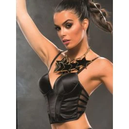 Satin Bustier FENICE Von RCrescentini Black Mirror 3 Satin Bustier FENICE Von RCrescentini Black Mirror