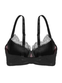 Seide Bügel-BH RAMA SOIE TOURBE Violett-schwarz Von Cadolle 11 Seide Bügel-BH RAMA SOIE TOURBE Violett-schwarz Von Cadolle -MAISON LEJABY Verkaufsgeschäft seide bh soutien gorge rama soie prune 1119am cadolle 1