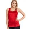 Seide Camisole Top SEDUZIONE DI SETA Einfarbig Gattina -MAISON LEJABY Verkaufsgeschäft seide camisole top 381486 leuchtend rot seduzione di seta gattina 2 1 1 1