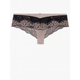 Seide Culotte St. Tropez FEMME GLAMOUR Altrosa-schwarz Von Aubade 3 Seide Culotte St. Tropez FEMME GLAMOUR Altrosa-schwarz Von Aubade