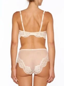 Seide Triangel BH ADRIANA Von Millesia -MAISON LEJABY Verkaufsgeschäft seide dessous adriana m1325 m1385 goldsand millesia lingerie