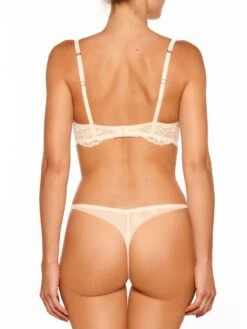 Seide String ADRIANA Von Millesia -MAISON LEJABY Verkaufsgeschäft seide dessous adriana m1332 m1388 goldsand millesia lingerie 2 1