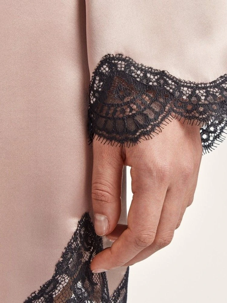 100% Seide Kimono TOI MON AMOUR Von Aubade 14 100% Seide Kimono TOI MON AMOUR Von Aubade – Bild 12