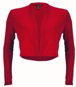 Merinowolle-Seide BOLERO Jäckchen Von Artimaglia -MAISON LEJABY Verkaufsgeschäft seide merino bolero jaeckchen 7030 28604 rot artimaglia 1 2 1