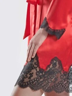 100% Seide Kimono TOI MON AMOUR Von Aubade 38 100% Seide Kimono TOI MON AMOUR Von Aubade -MAISON LEJABY Verkaufsgeschäft seide morgenmantel ms65 5 rouge passion soie d amour aubade 2