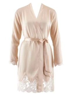 100% Seide Kimono TOI MON AMOUR Von Aubade 29 100% Seide Kimono TOI MON AMOUR Von Aubade -MAISON LEJABY Verkaufsgeschäft seide morgenmantel ms65 goldsand 1 soie d amour aubade 2