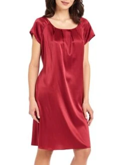 Seide Kurzarm Nachtkleid SEDUZIONE DI SETA Uni Von Gattina 20 Seide Kurzarm Nachtkleid SEDUZIONE DI SETA Uni Von Gattina -MAISON LEJABY Verkaufsgeschäft seide nachtkleid ruby 381423 gattina 4