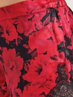 100% Seide Shorts TOI MON AMOUR Rot-schwarz Von Aubade -MAISON LEJABY Verkaufsgeschäft seide shorts qs61 1 opera rot schwarz 5 toi moi amour aubade