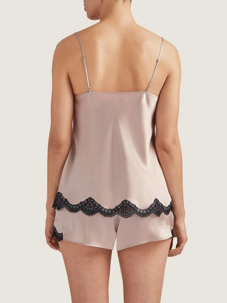 100% Seide Top TOI MON AMOUR Altrosa-schwarz Von Aubade 7 100% Seide Top TOI MON AMOUR Altrosa-schwarz Von Aubade – Bild 5