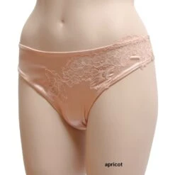 Seta Superior Stretchseide Slip FORTE Von Cotton Club -MAISON LEJABY Verkaufsgeschäft seide slip forte apricot cotton club f