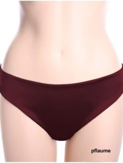 Seta Superior Stretchseide Slip MITICO Einfarbig Cotton Club -MAISON LEJABY Verkaufsgeschäft seide slip mitico pflaume cotton club 1 2 1 1 1