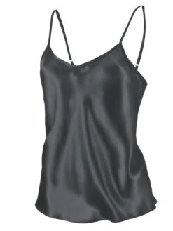 Seidentop SETA No. 6 Satin Von Chiara Fiorini 26 Seidentop SETA No. 6 Satin Von Chiara Fiorini -MAISON LEJABY Verkaufsgeschäft seide spaghetti top gc184 anthrazit chiara fiorini 2 1