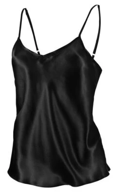 Seidentop SETA No. 6 Satin Von Chiara Fiorini 29 Seidentop SETA No. 6 Satin Von Chiara Fiorini -MAISON LEJABY Verkaufsgeschäft seide spaghetti top gc184 schwarz chiara fiorini 2 1