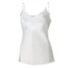 100% Seidentop SATIN + LACE Kurz Von Eva B. Bitzer -MAISON LEJABY Verkaufsgeschäft seide spitze top 29314413 weiss eva b bitzer 2 1
