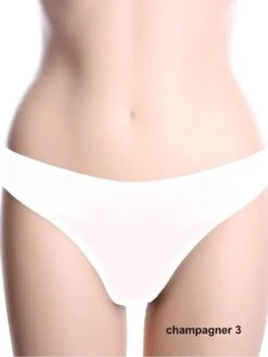 Seta Superior Stretchseide String PRODE Einfarbig Von Cotton Club -MAISON LEJABY Verkaufsgeschäft seide string prode champagner cotton club 1 1 1 1 1 1 1