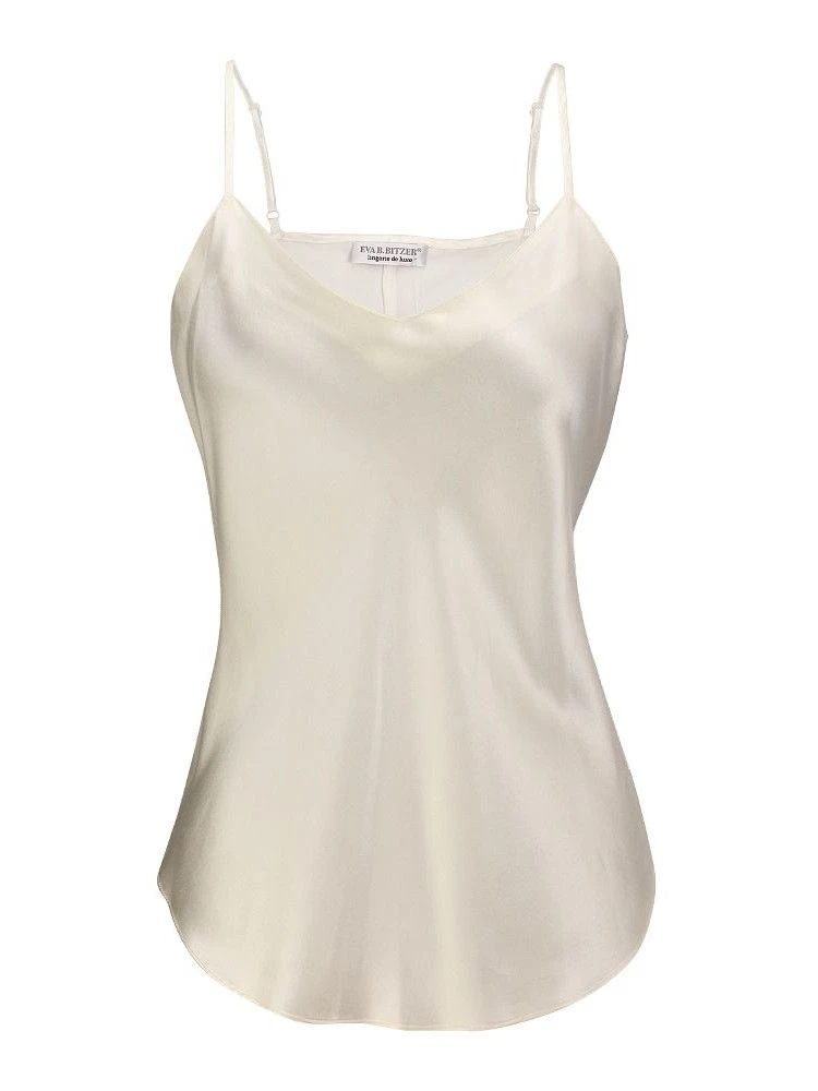 100% Seide Trägertop KLASSIK SATIN Unifarben Von Eva B. Bitzer 18 100% Seide Trägertop KLASSIK SATIN Unifarben Von Eva B. Bitzer – Bild 16