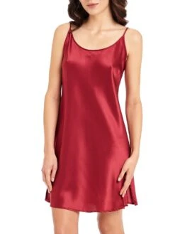 Seidenunterkleid Stretchseide SEDUZIONE DI SETA Von Gattina -MAISON LEJABY Verkaufsgeschäft seiden unterkleid 381400 seduzione di seta rubin gattina 1