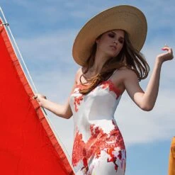 Seiden-Longtop JARDIN Calais Spitze Marjolaine -MAISON LEJABY Verkaufsgeschäft seidentop jardin champagner jar4005 marjolaine 1 1 1 1