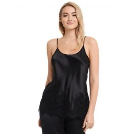 Seidentop MAILIN Mit Spitze Von Gattina 3 Seidentop MAILIN Mit Spitze Von Gattina