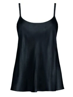100% Seide Trägertop CLASSICO No. 2 Von Luna Di Seta -MAISON LEJABY Verkaufsgeschäft seidentop rundhals vlst08010 schwarz luna di seta 2 1 1 1