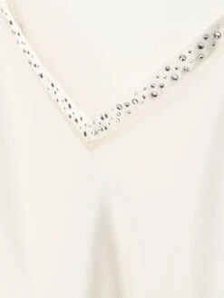 Seidentop JEWELS Elfenbeinweiss Aus 100% Seide Von Luna Di Seta -MAISON LEJABY Verkaufsgeschäft seidentop weiss vlst60895 luna di seta 11