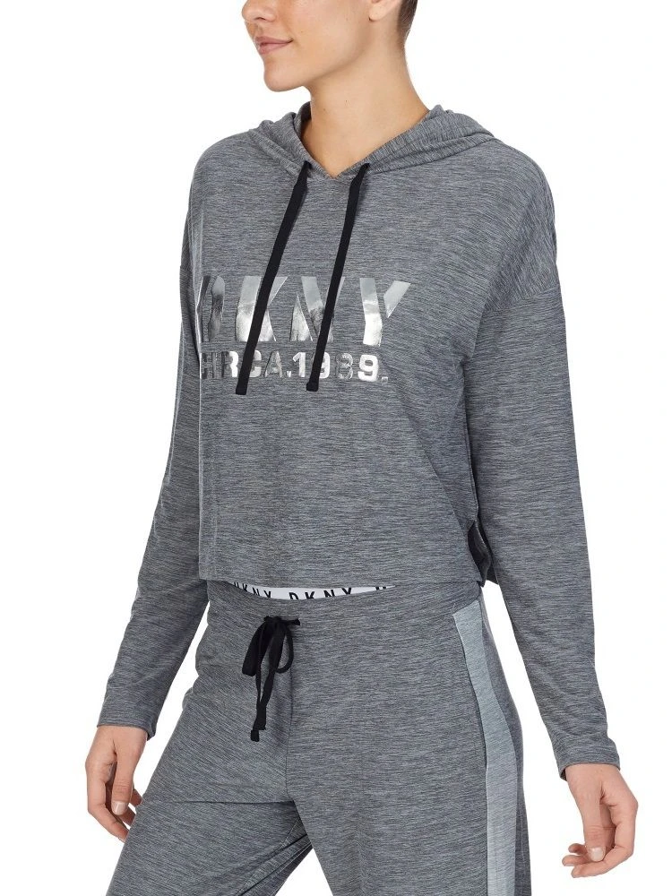 Kurz-Hoodie THE WARM UP Von DKNY Sleepwear 9 Kurz-Hoodie THE WARM UP Von DKNY Sleepwear – Bild 7