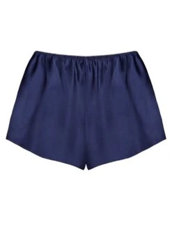 100% Seide Shorts CLASSICO Von Luna Di Seta -MAISON LEJABY Verkaufsgeschäft shorts damen seide vlst08006 dunkelblau luna di seta 3 1 1