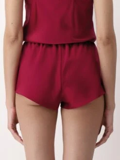 100% Seide Shorts CLASSICO Von Luna Di Seta -MAISON LEJABY Verkaufsgeschäft shorts damen seide vlst08006 rouge luna di seta 1 1