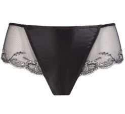 Seiden Panty SPLENDEUR SOIE Von Lise Charmel -MAISON LEJABY Verkaufsgeschäft shorty seide acc0480 schwarz 8110 splendeur soie lise charmel 2