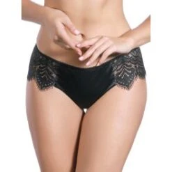 Brazilian Slip BLACK SWAN Spitze Von Prelude Milano