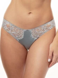 Satin Slip MARLENE Von Prelude Milano -MAISON LEJABY Verkaufsgeschäft slip grau yd300 prelude 5 1