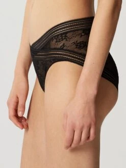 Tüllspitze Taillen-Slip MISS LEJABY Von Maison Lejaby -MAISON LEJABY Verkaufsgeschäft slip schwarz 16464 miss lejaby maison lejaby 2 1 1