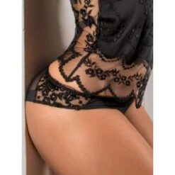 Brasiliana Slip Tüllspitze LAVAL Von Cotton Club Oro Baroque