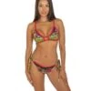 Triangel-Bikini JUNGLE ATTITUDE Schwarz Von Pin-Up Stars -MAISON LEJABY Verkaufsgeschäft slip bikini pb011f schwarz pin up stars 1