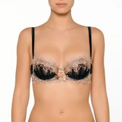 Spitze Balconette BH DESIR Von Millesia -MAISON LEJABY Verkaufsgeschäft spitze balconette bh desir m7630 schwarz millesia lingerie
