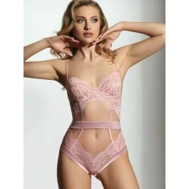 Bügel-Body Tüll Mit Spitze Und Strass MARLENE Von Prelude Milano 3 Bügel-Body Tüll Mit Spitze Und Strass MARLENE Von Prelude Milano