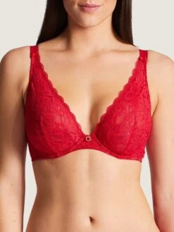 Komfort Triangel BH ROSESSENCE HK Spitze Von Aubade 17 Komfort Triangel BH ROSESSENCE HK Spitze Von Aubade -MAISON LEJABY Verkaufsgeschäft spitze dessous hk12 02 2 gala rot rosessence aubade 14 1 1